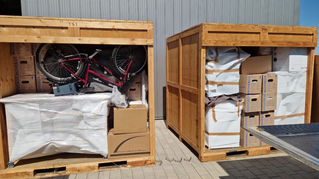 Lagerbox bei Steinbach im Taunus - Zwischenlagerung der Möbel