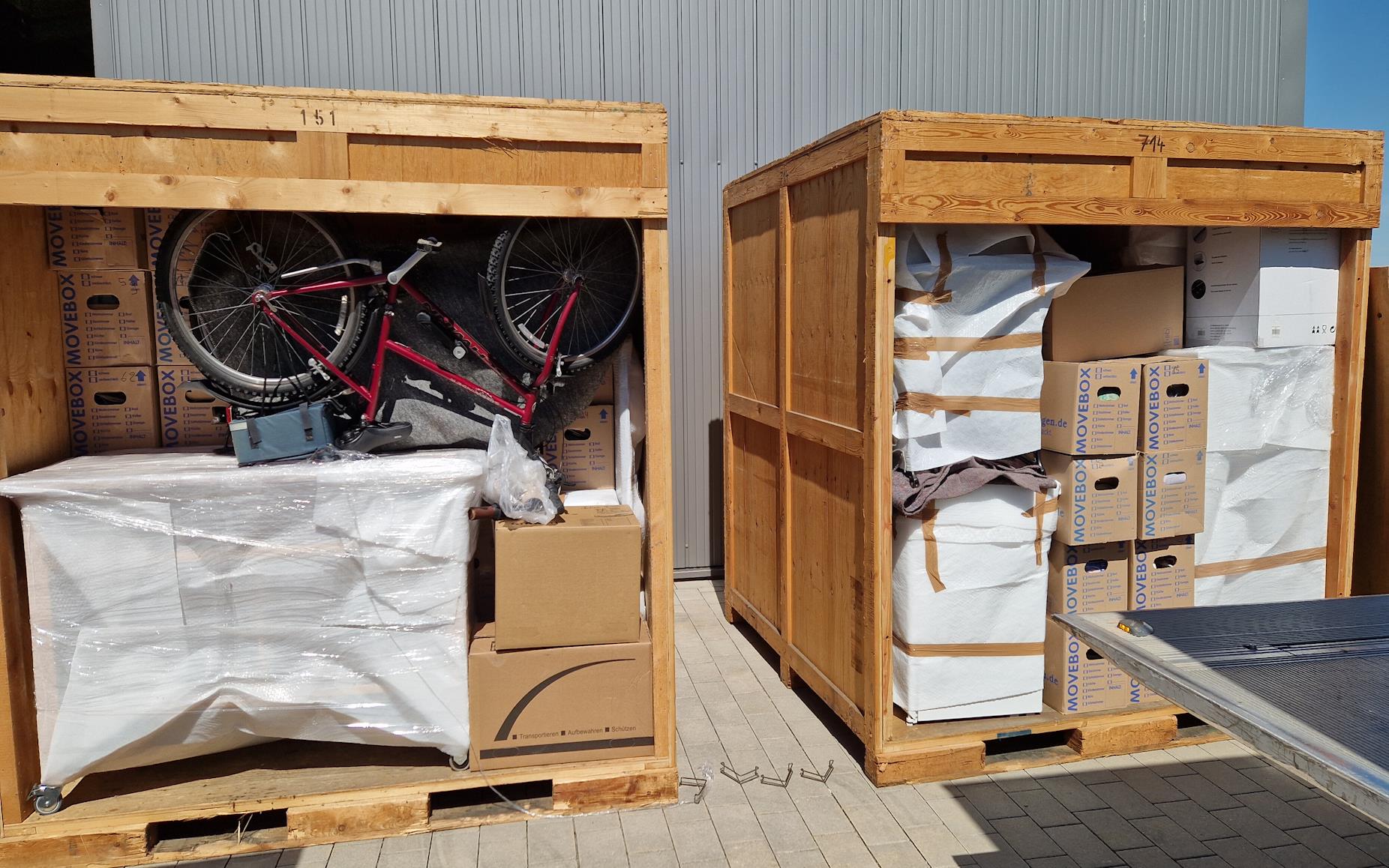 Lagerbox bei Steinbach im Taunus - Zwischenlagerung der Möbel